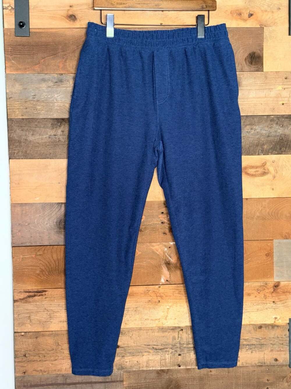 Beyond Yoga Men's L Lounge Jogger Sweatpants Blue 0737